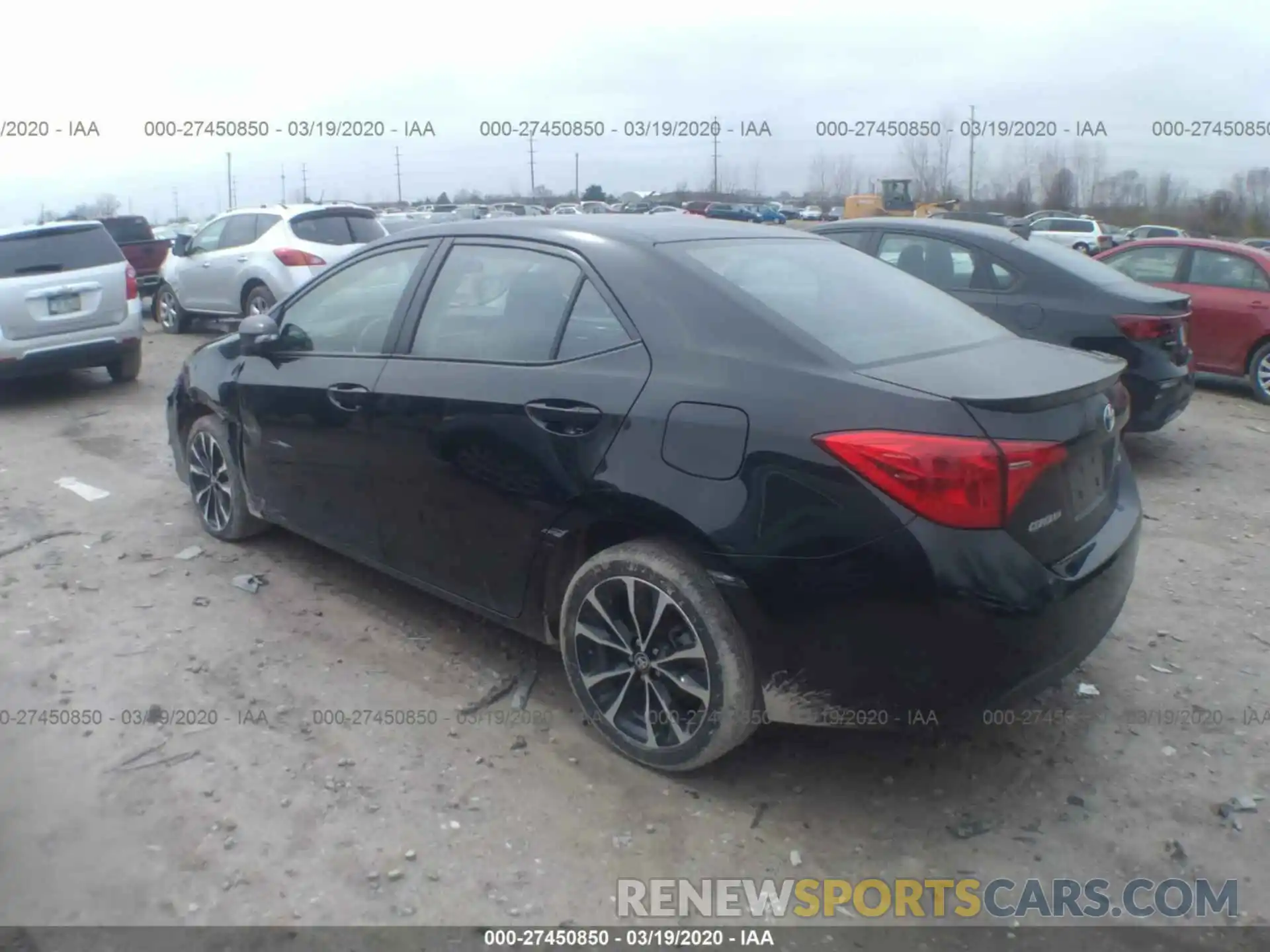 3 Фотография поврежденного автомобиля 2T1BURHE0KC240241 TOYOTA COROLLA 2019