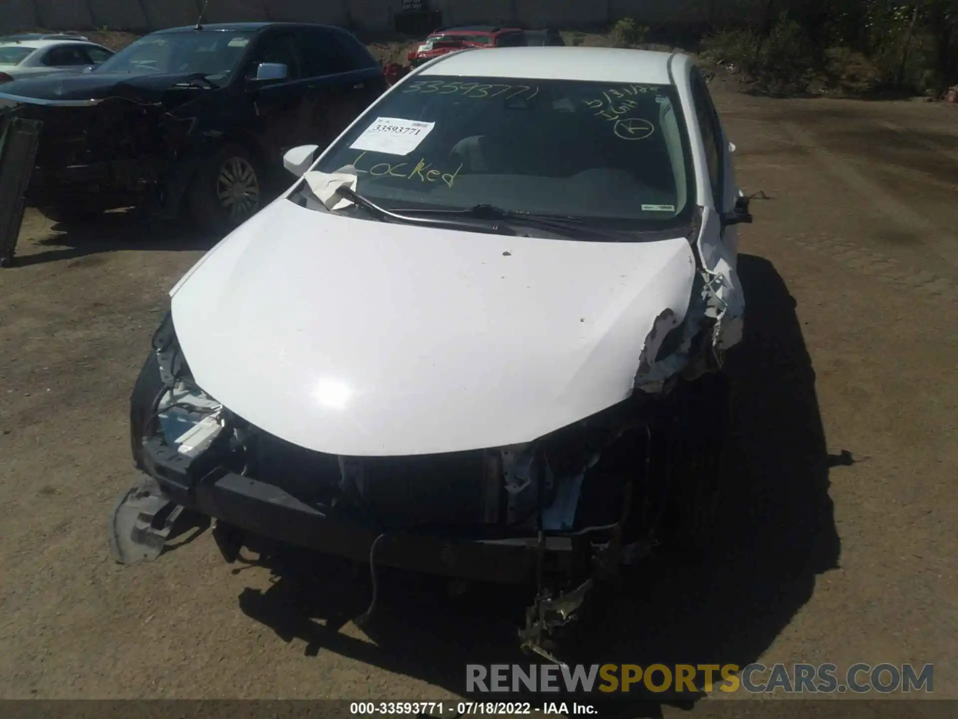 6 Photograph of a damaged car 2T1BURHE0KC241034 TOYOTA COROLLA 2019