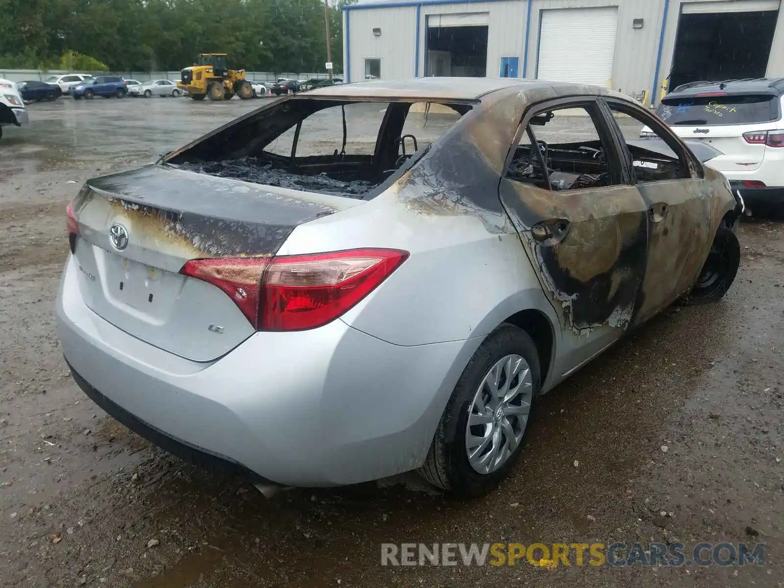 4 Photograph of a damaged car 2T1BURHE0KC241664 TOYOTA COROLLA 2019