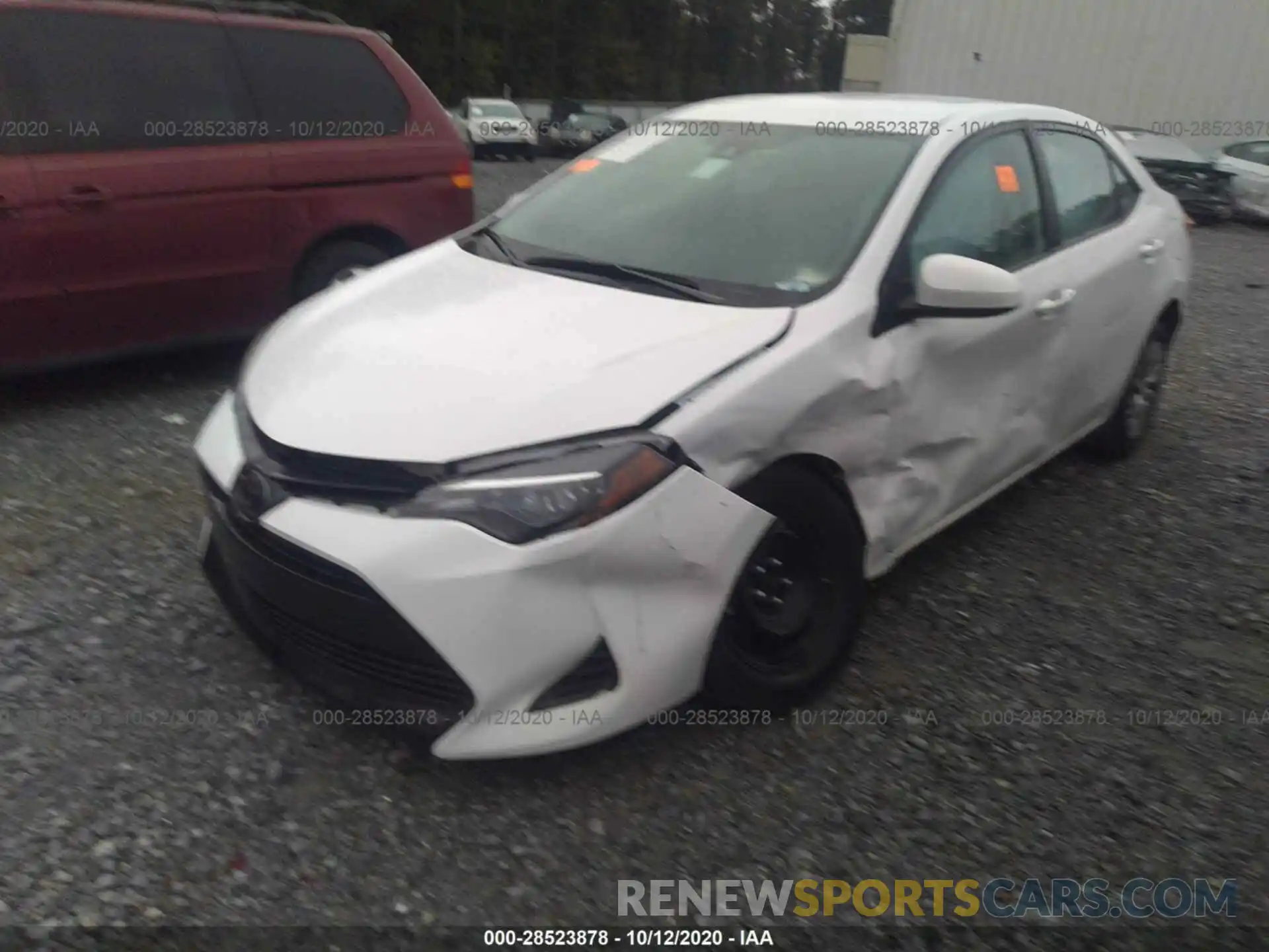 6 Photograph of a damaged car 2T1BURHE0KC242555 TOYOTA COROLLA 2019