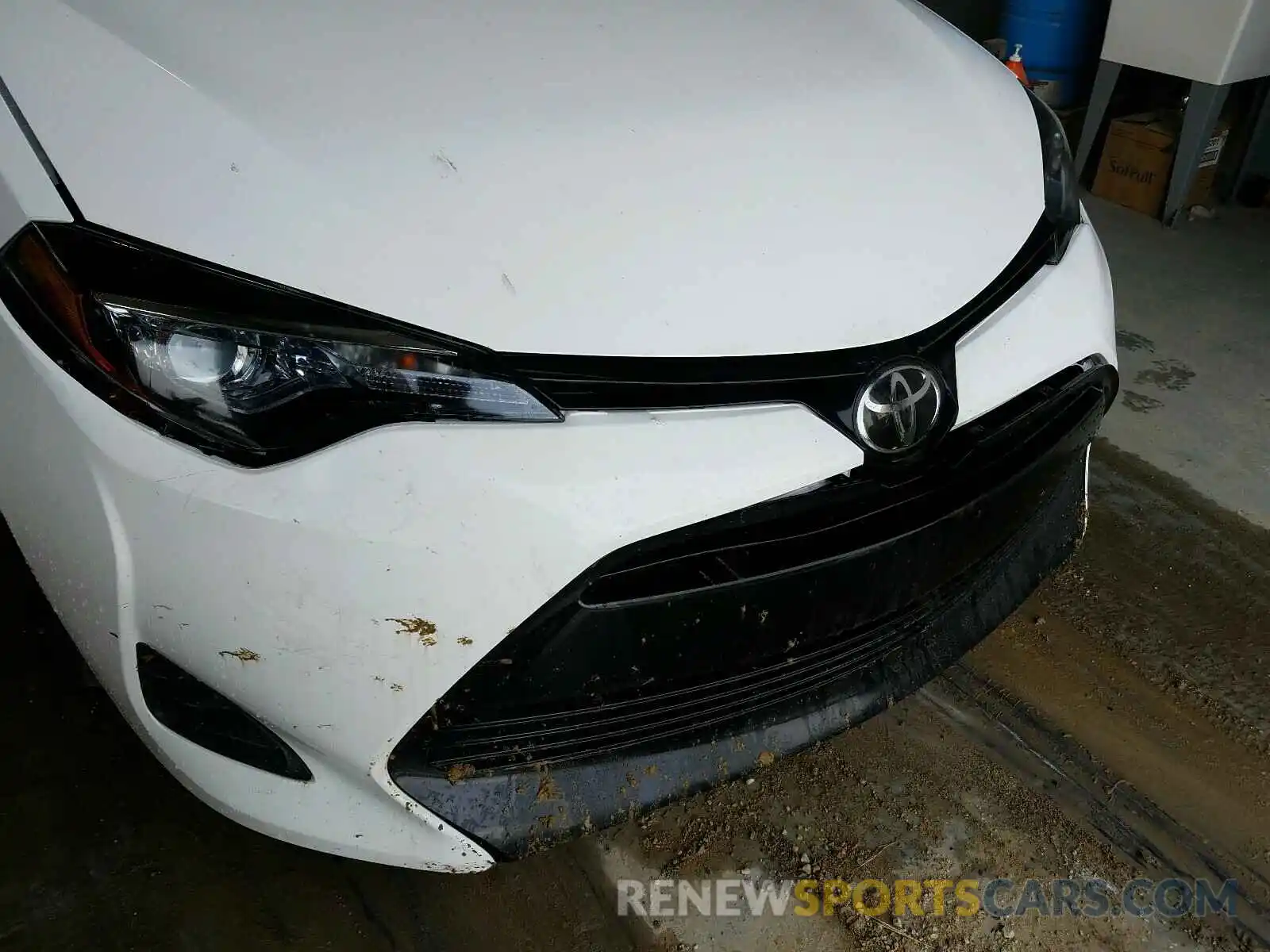 9 Photograph of a damaged car 2T1BURHE0KC243074 TOYOTA COROLLA 2019