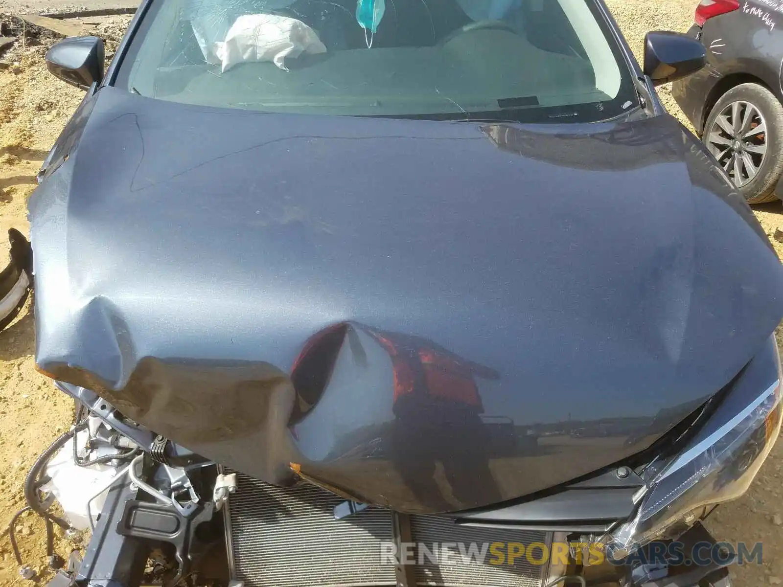 7 Photograph of a damaged car 2T1BURHE0KC243138 TOYOTA COROLLA 2019