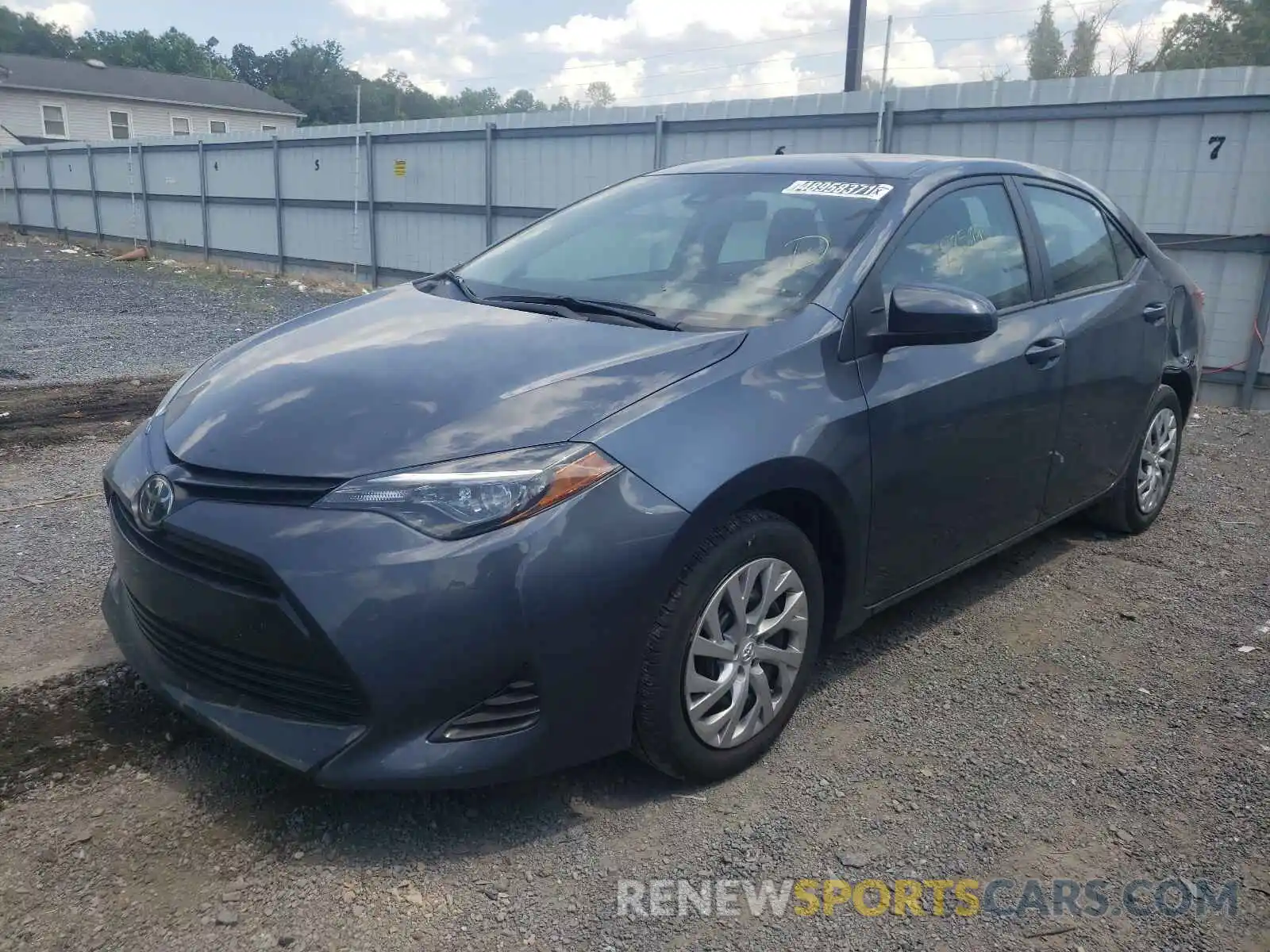 2 Photograph of a damaged car 2T1BURHE0KC243253 TOYOTA COROLLA 2019