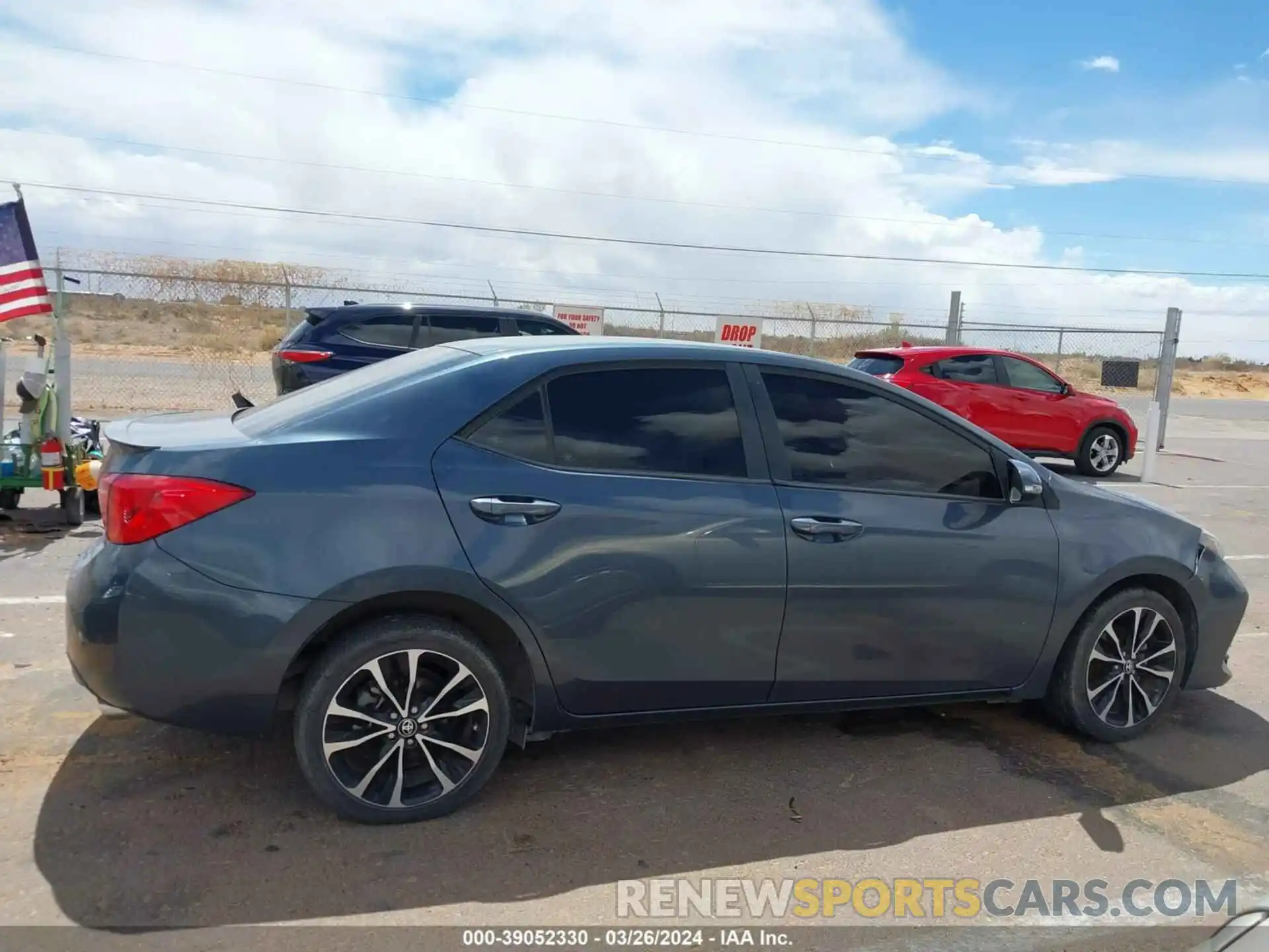 13 Photograph of a damaged car 2T1BURHE0KC243477 TOYOTA COROLLA 2019