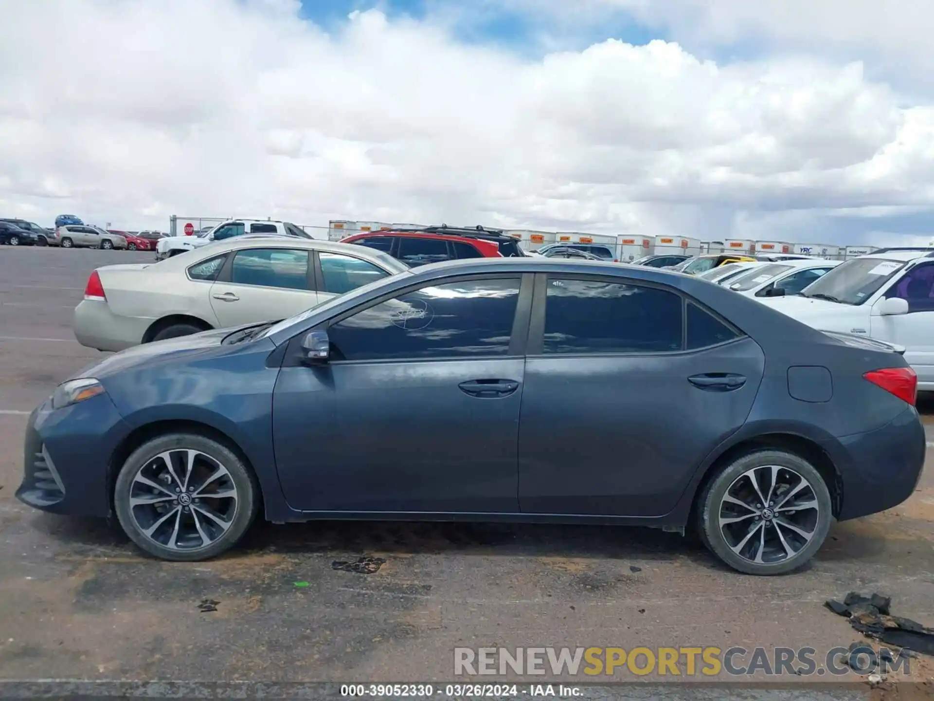 14 Photograph of a damaged car 2T1BURHE0KC243477 TOYOTA COROLLA 2019