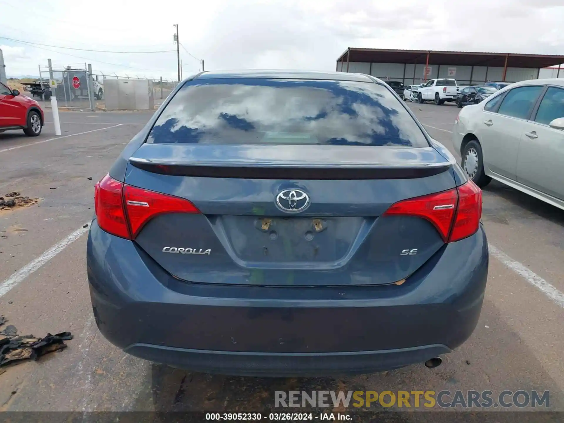 16 Photograph of a damaged car 2T1BURHE0KC243477 TOYOTA COROLLA 2019