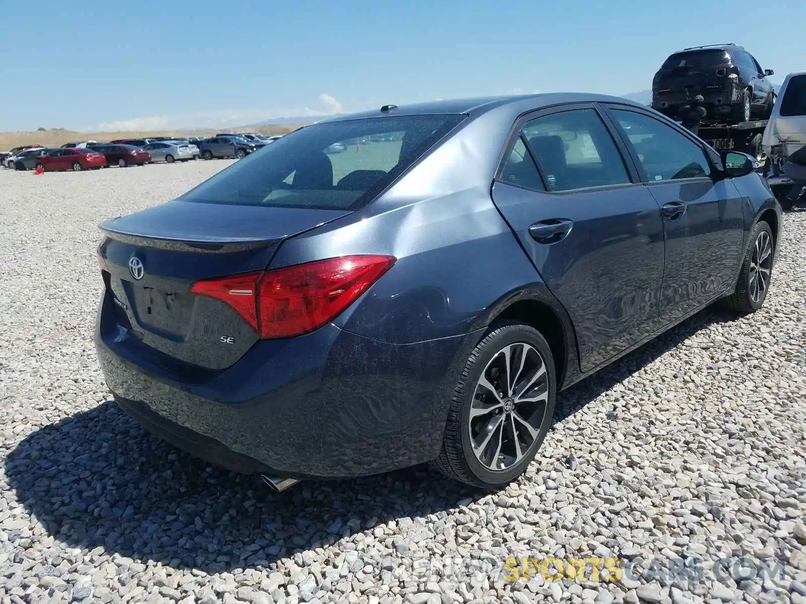 4 Photograph of a damaged car 2T1BURHE0KC244659 TOYOTA COROLLA 2019