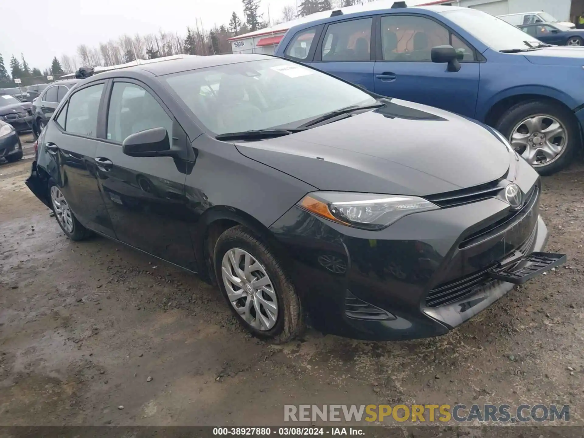 1 Photograph of a damaged car 2T1BURHE0KC246444 TOYOTA COROLLA 2019