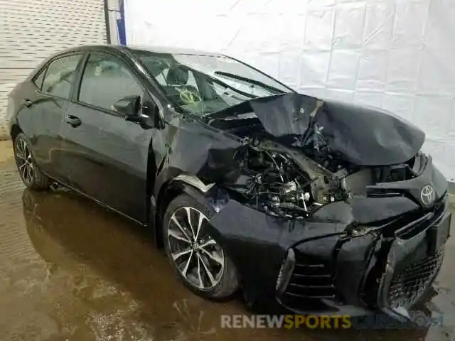 1 Photograph of a damaged car 2T1BURHE1KC125230 TOYOTA COROLLA 2019