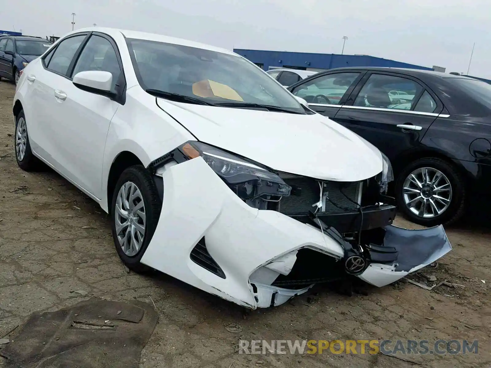 1 Photograph of a damaged car 2T1BURHE1KC126281 TOYOTA COROLLA 2019