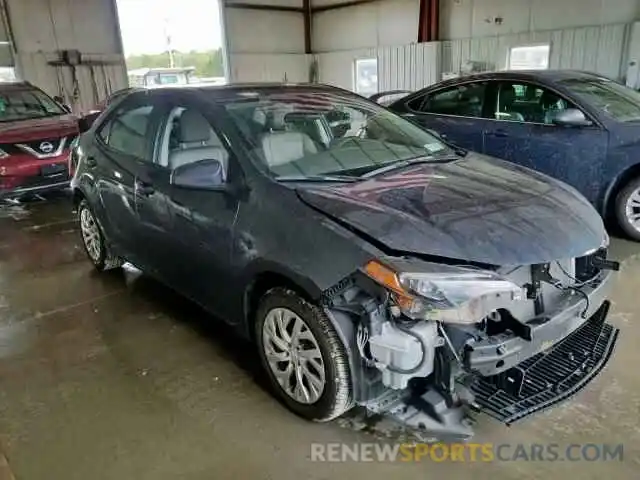 1 Photograph of a damaged car 2T1BURHE1KC127026 TOYOTA COROLLA 2019