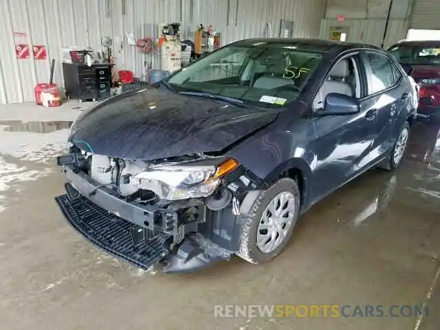 2 Photograph of a damaged car 2T1BURHE1KC127026 TOYOTA COROLLA 2019