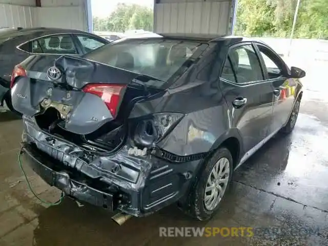 4 Photograph of a damaged car 2T1BURHE1KC127026 TOYOTA COROLLA 2019