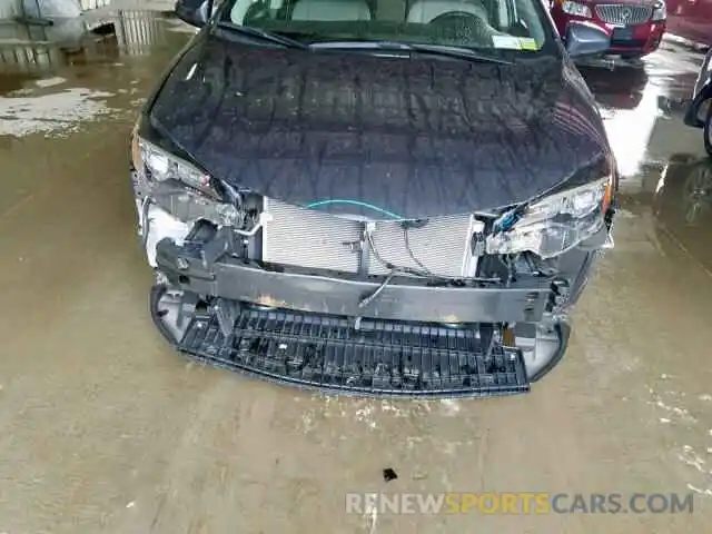 9 Photograph of a damaged car 2T1BURHE1KC127026 TOYOTA COROLLA 2019