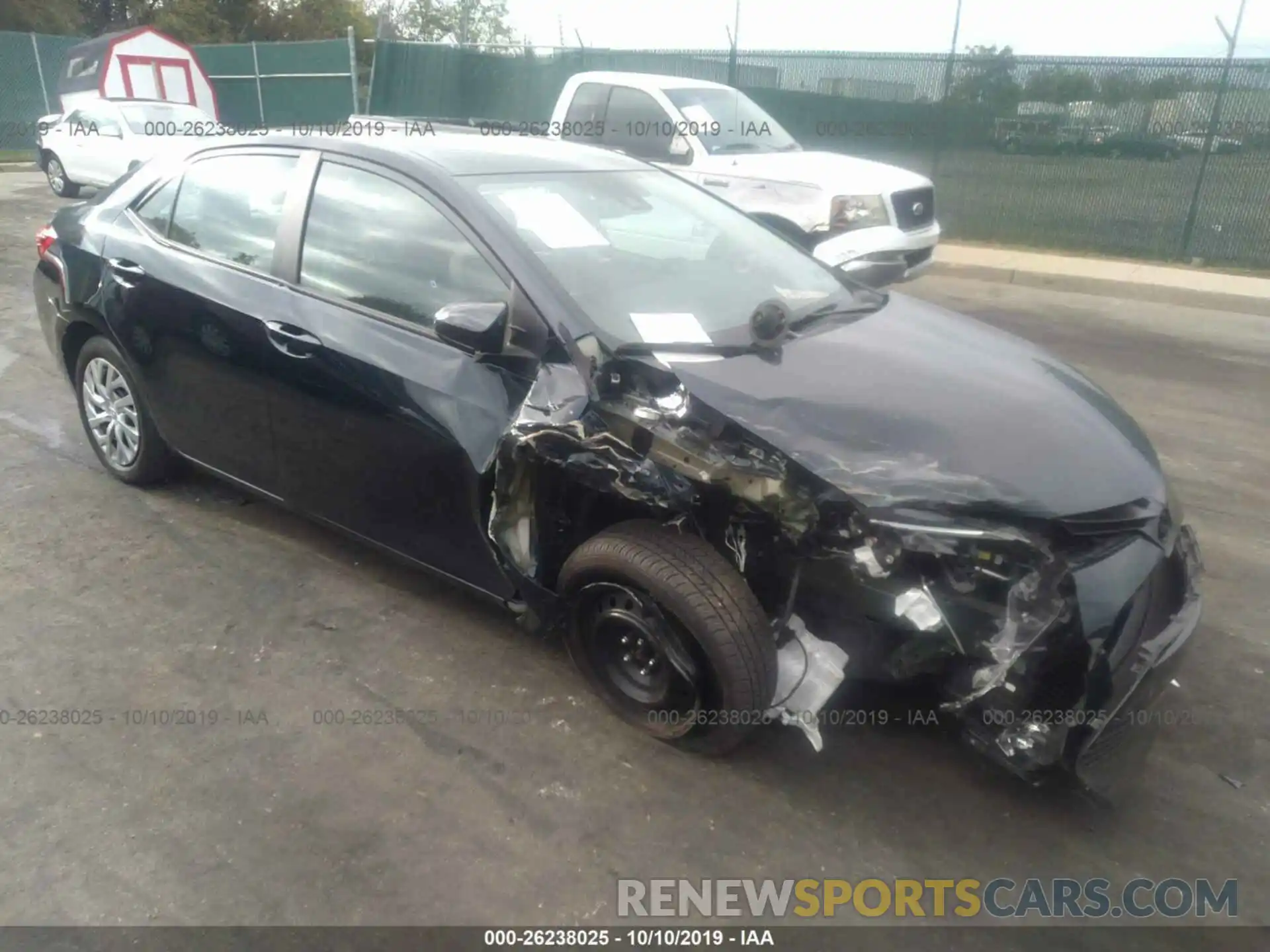 1 Photograph of a damaged car 2T1BURHE1KC127575 TOYOTA COROLLA 2019