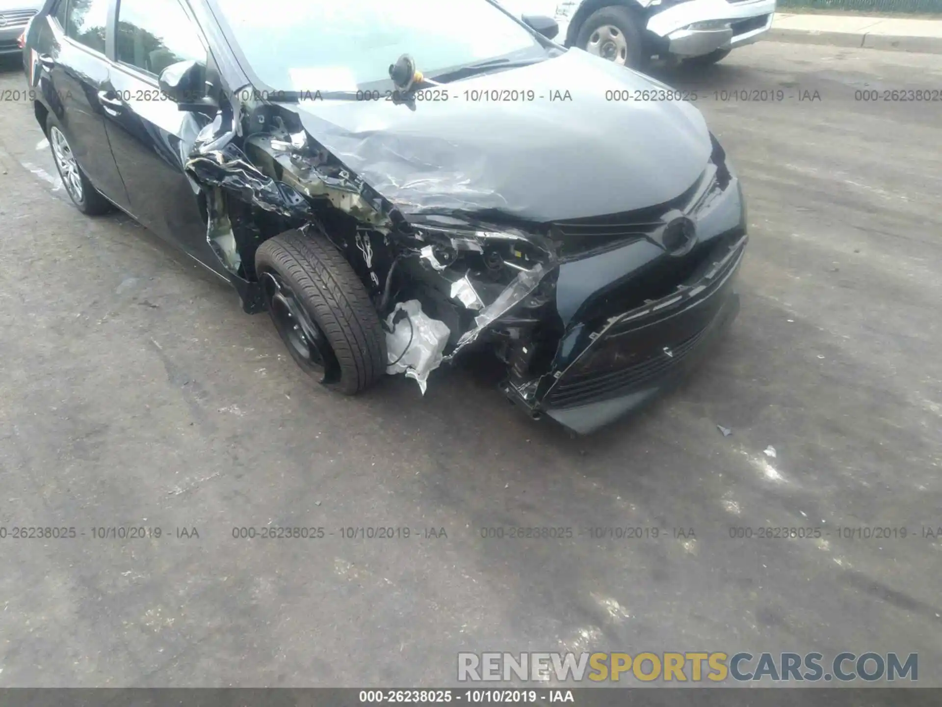 6 Фотография поврежденного автомобиля 2T1BURHE1KC127575 TOYOTA COROLLA 2019
