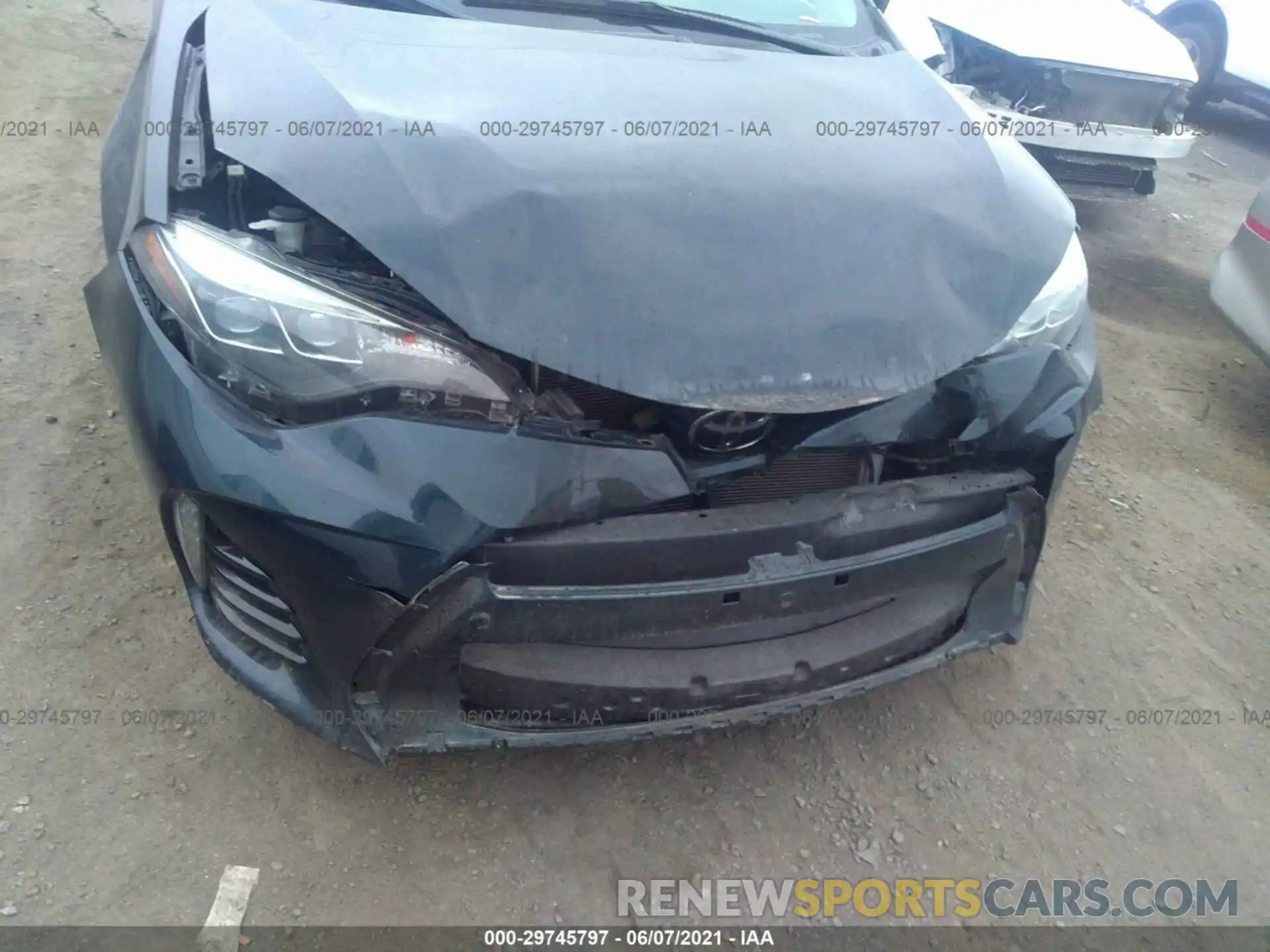 6 Photograph of a damaged car 2T1BURHE1KC127950 TOYOTA COROLLA 2019