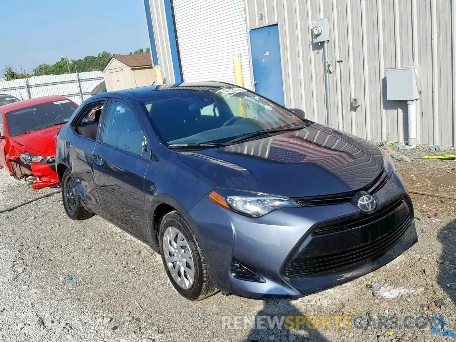 1 Photograph of a damaged car 2T1BURHE1KC129858 TOYOTA COROLLA 2019