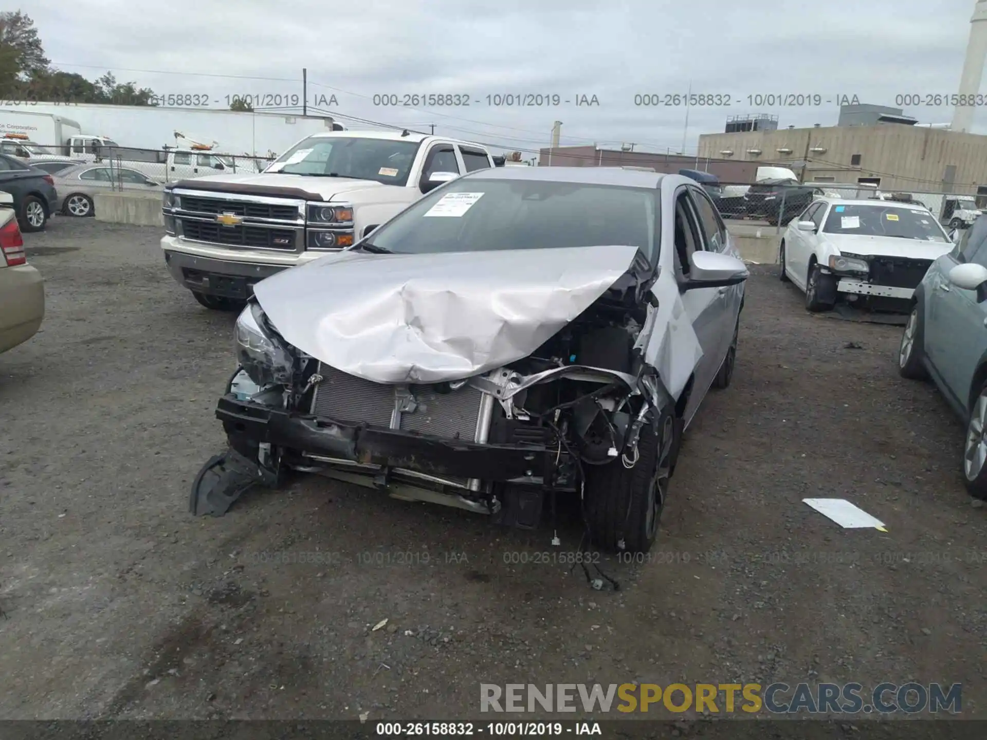 6 Photograph of a damaged car 2T1BURHE1KC129973 TOYOTA COROLLA 2019