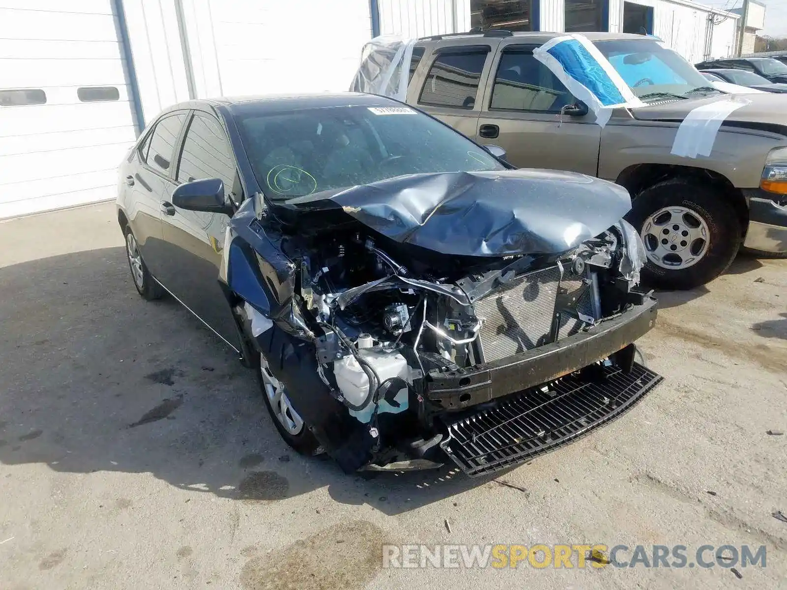 1 Photograph of a damaged car 2T1BURHE1KC130203 TOYOTA COROLLA 2019