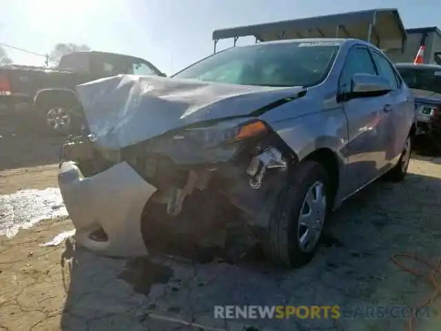 2 Photograph of a damaged car 2T1BURHE1KC131996 TOYOTA COROLLA 2019