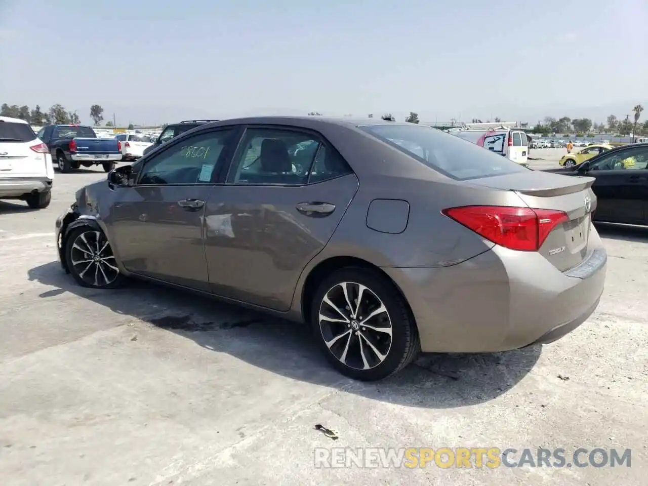 3 Photograph of a damaged car 2T1BURHE1KC132209 TOYOTA COROLLA 2019