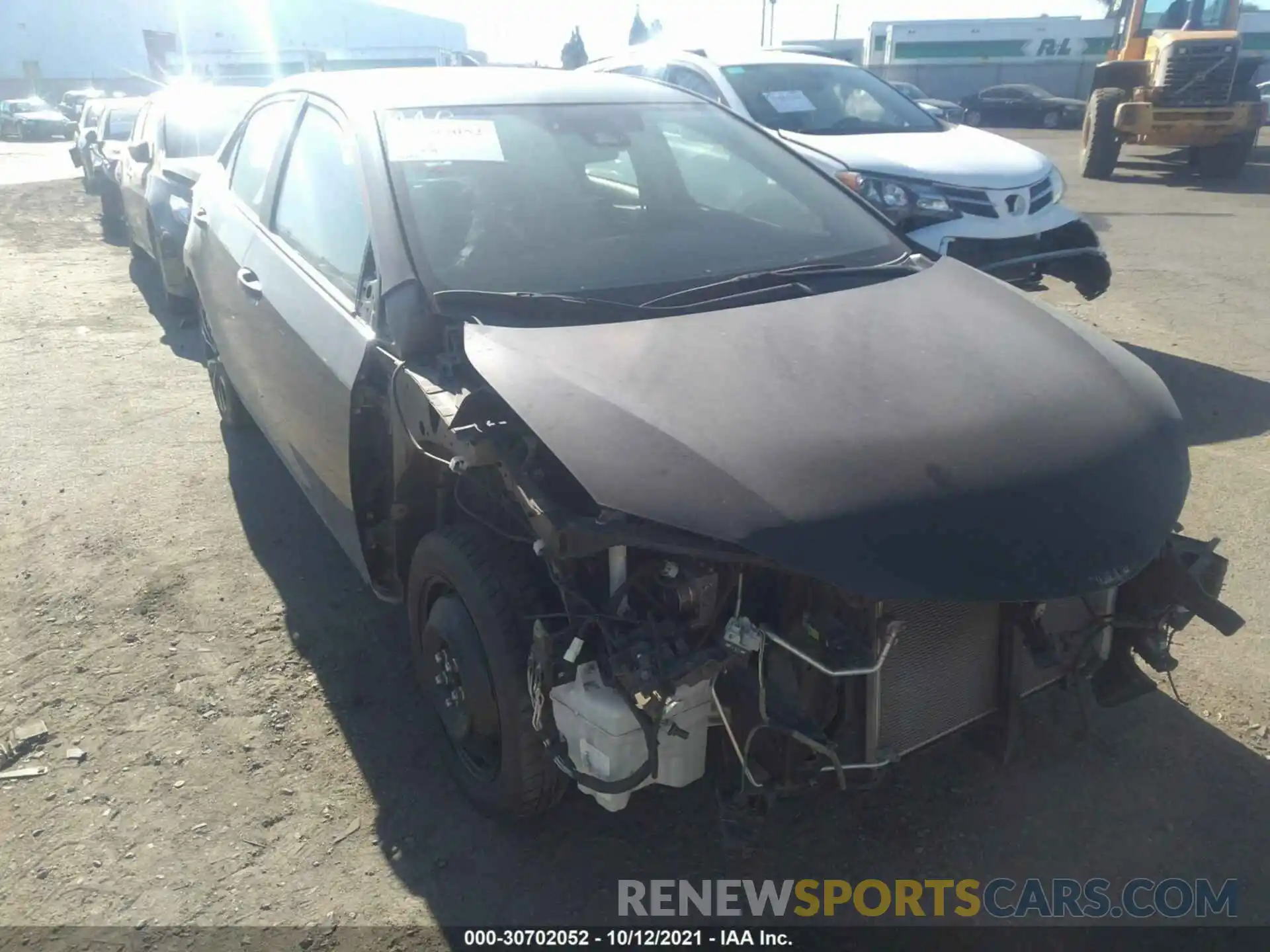 1 Photograph of a damaged car 2T1BURHE1KC132307 TOYOTA COROLLA 2019