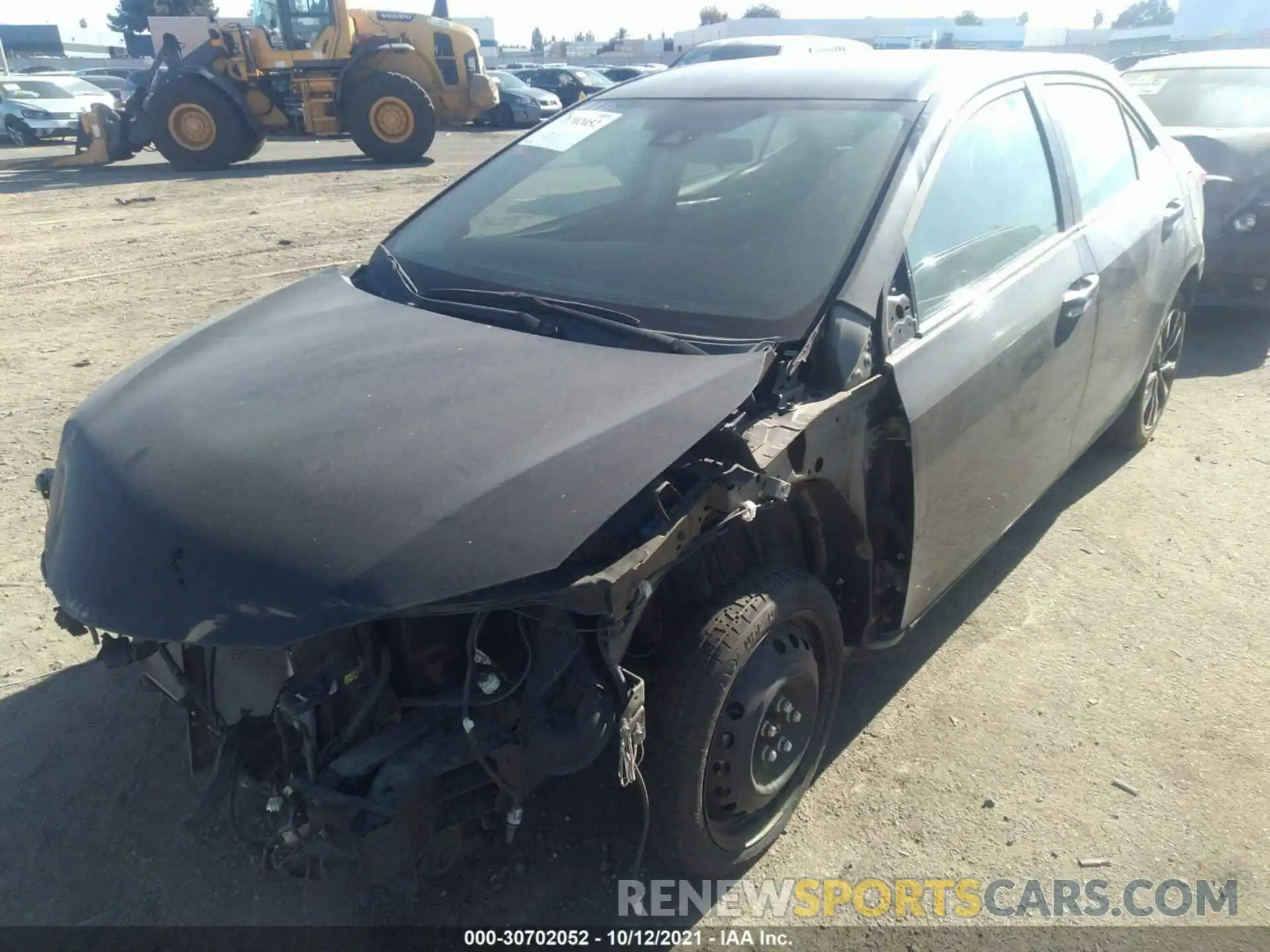 2 Photograph of a damaged car 2T1BURHE1KC132307 TOYOTA COROLLA 2019