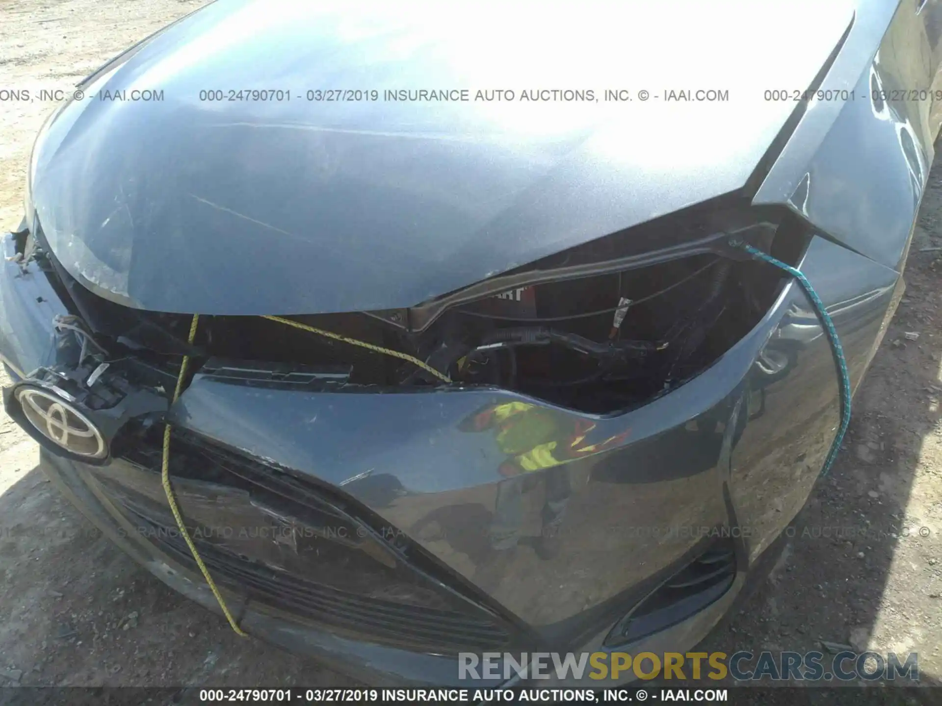 6 Photograph of a damaged car 2T1BURHE1KC132467 TOYOTA COROLLA 2019