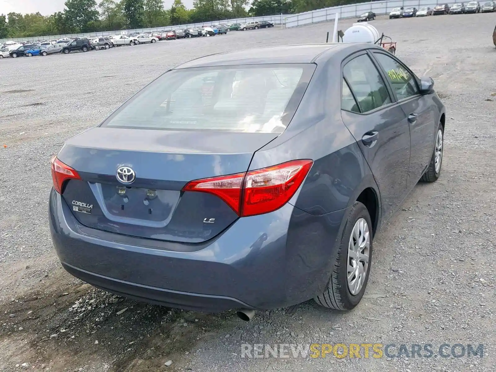 4 Photograph of a damaged car 2T1BURHE1KC132503 TOYOTA COROLLA 2019