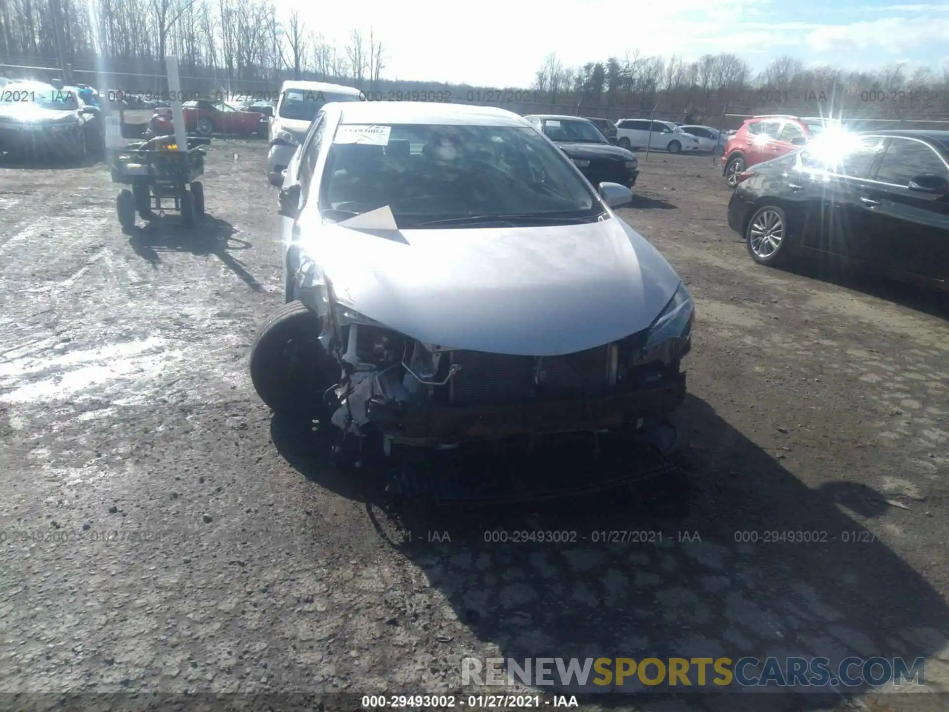 6 Фотография поврежденного автомобиля 2T1BURHE1KC132632 TOYOTA COROLLA 2019