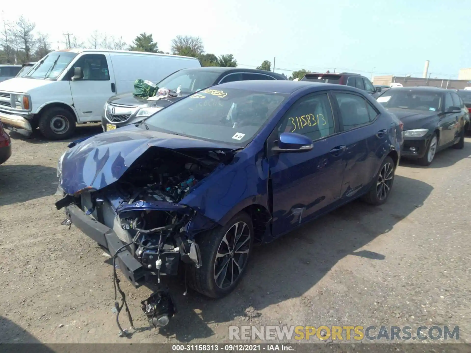 6 Photograph of a damaged car 2T1BURHE1KC135949 TOYOTA COROLLA 2019