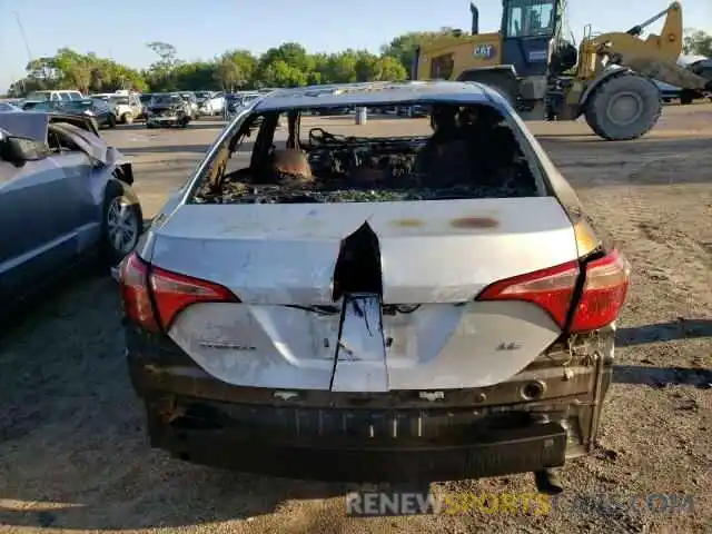 10 Photograph of a damaged car 2T1BURHE1KC136079 TOYOTA COROLLA 2019