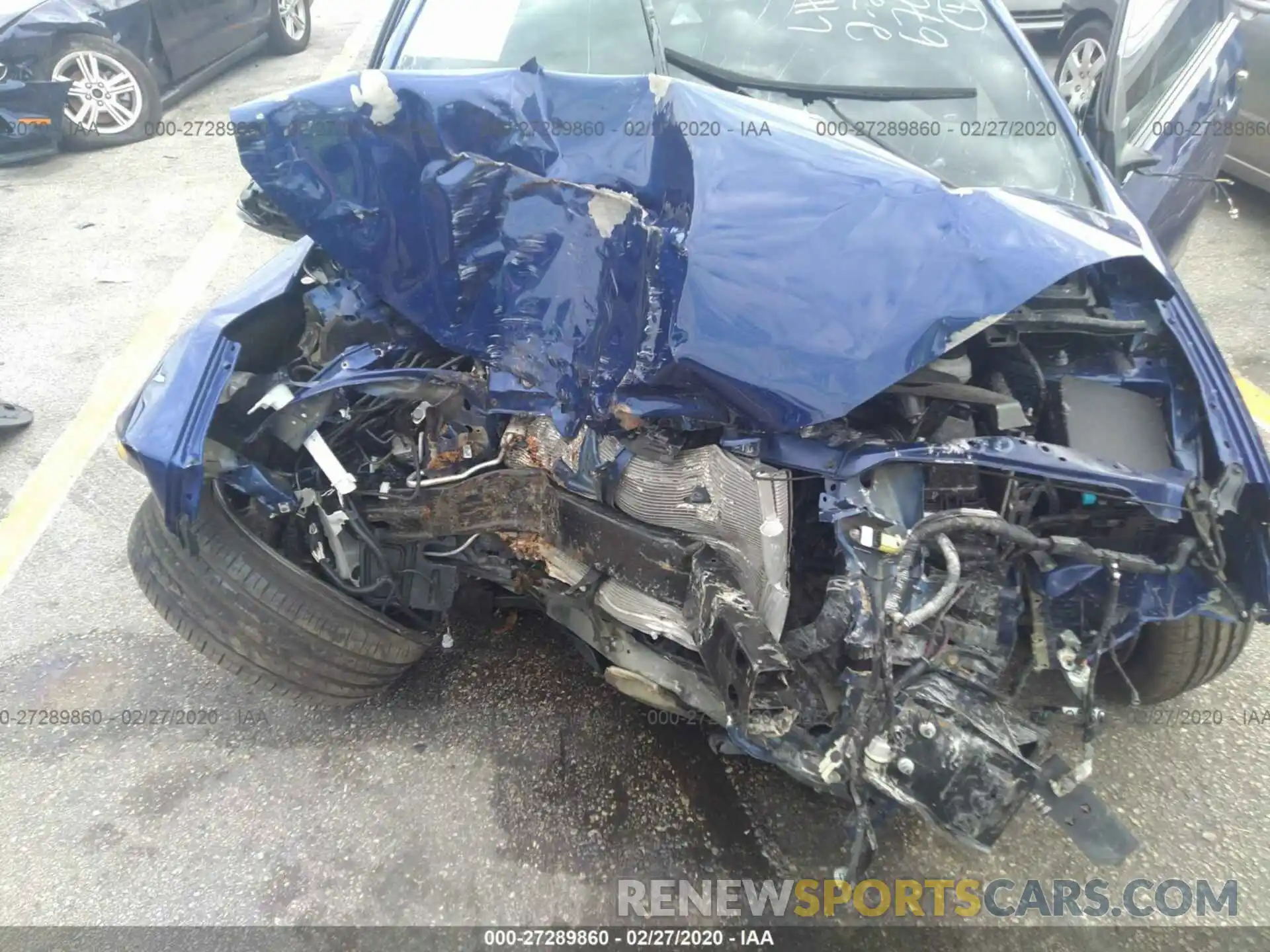 6 Photograph of a damaged car 2T1BURHE1KC136700 TOYOTA COROLLA 2019