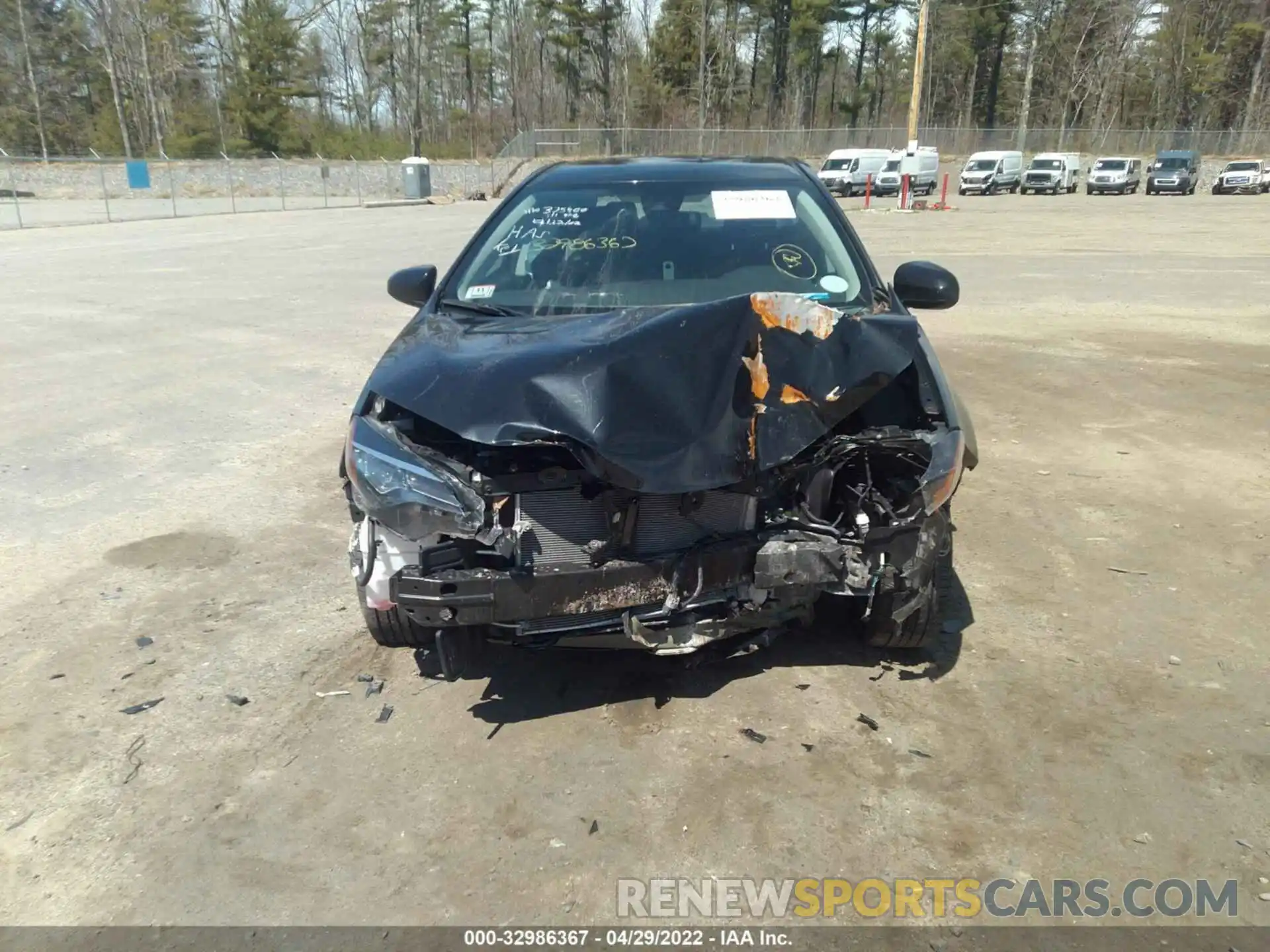 6 Photograph of a damaged car 2T1BURHE1KC137040 TOYOTA COROLLA 2019