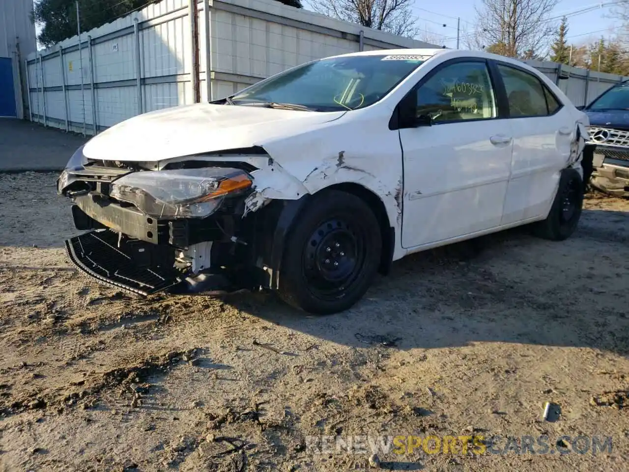 9 Photograph of a damaged car 2T1BURHE1KC138138 TOYOTA COROLLA 2019