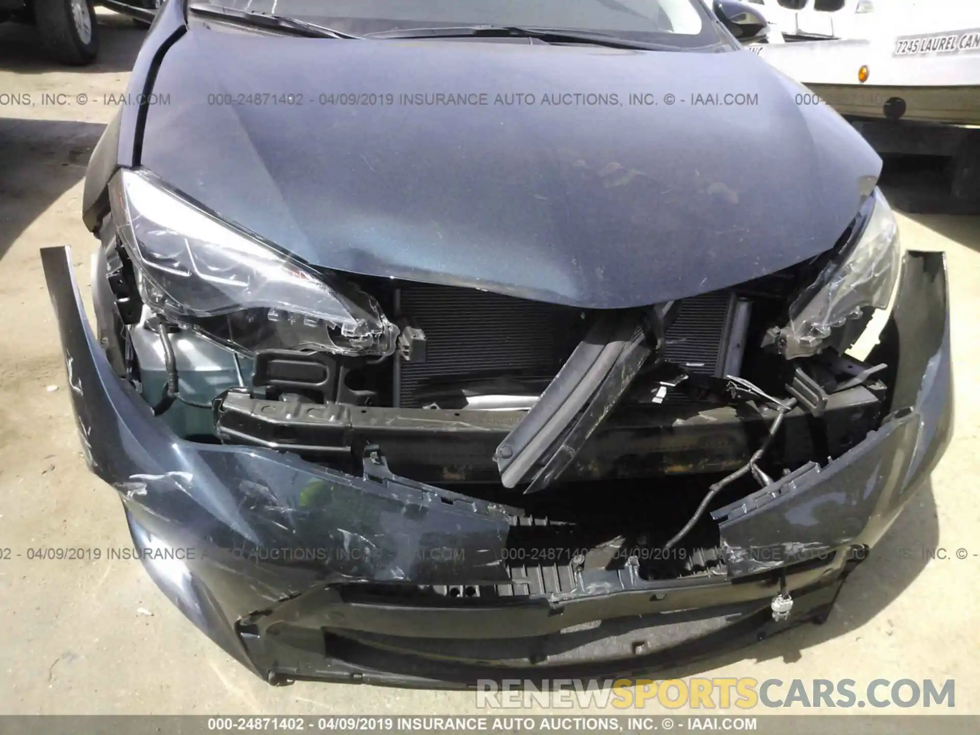 6 Photograph of a damaged car 2T1BURHE1KC138172 TOYOTA COROLLA 2019