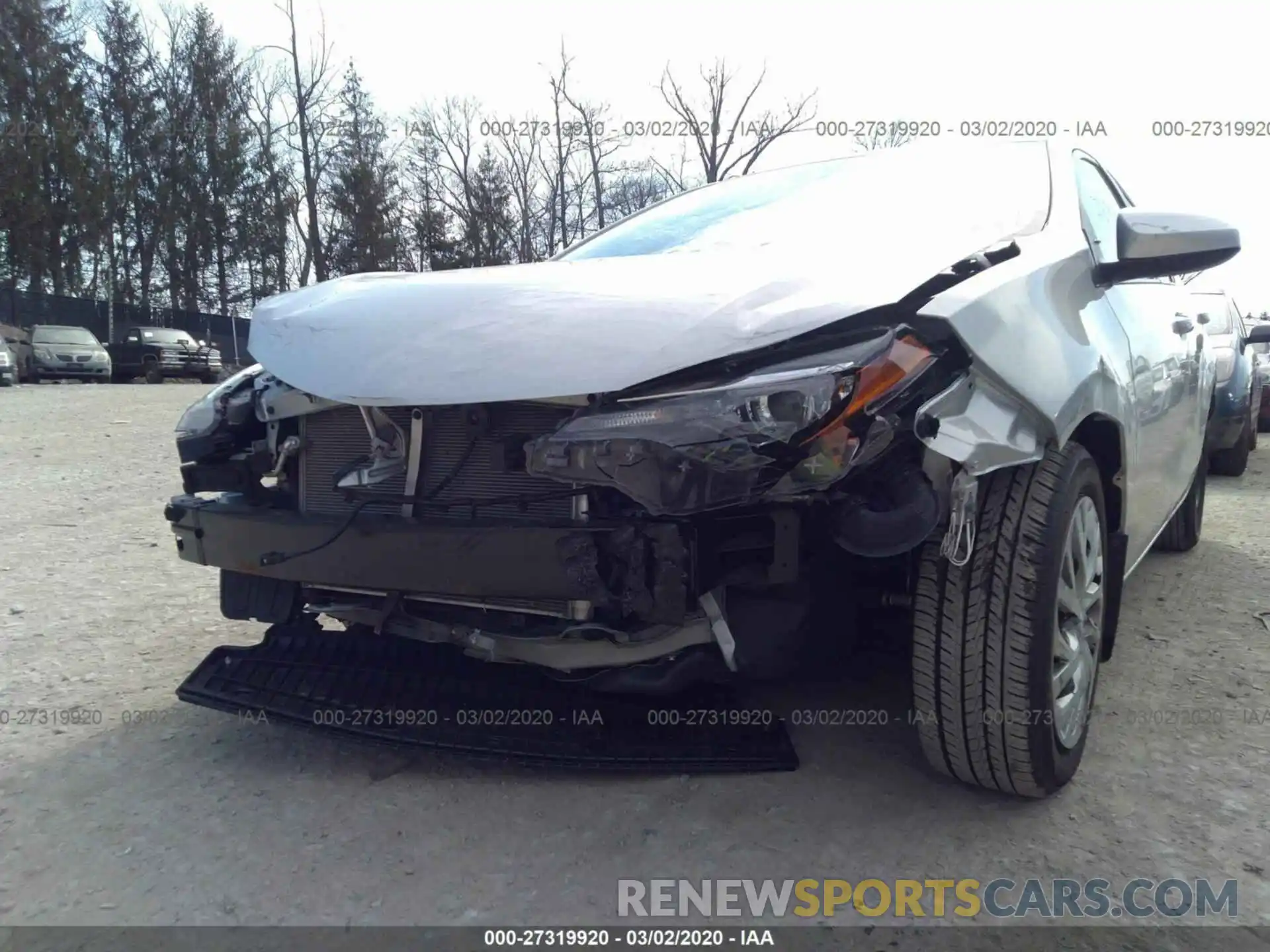 6 Photograph of a damaged car 2T1BURHE1KC138947 TOYOTA COROLLA 2019