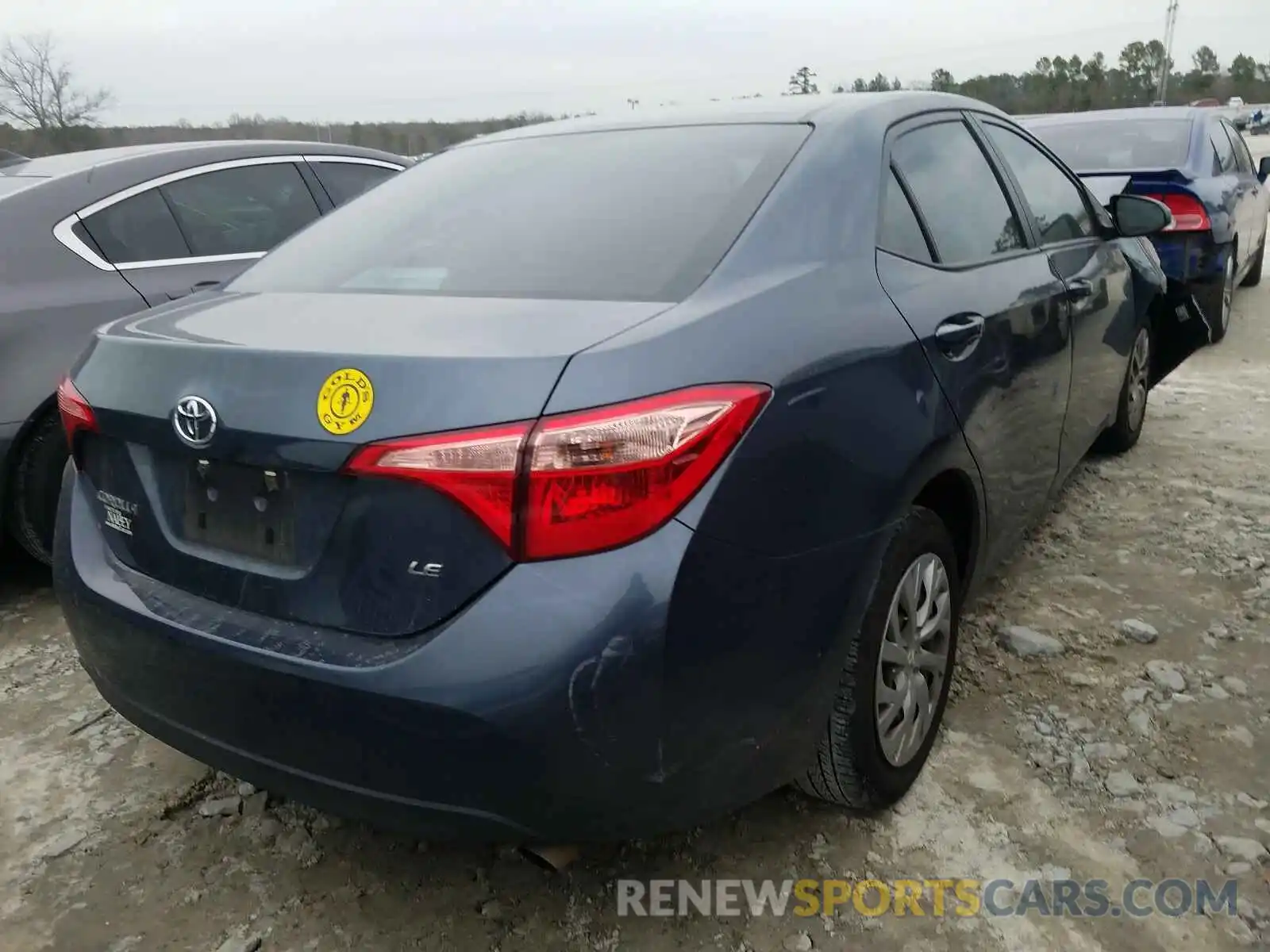 4 Photograph of a damaged car 2T1BURHE1KC139029 TOYOTA COROLLA 2019