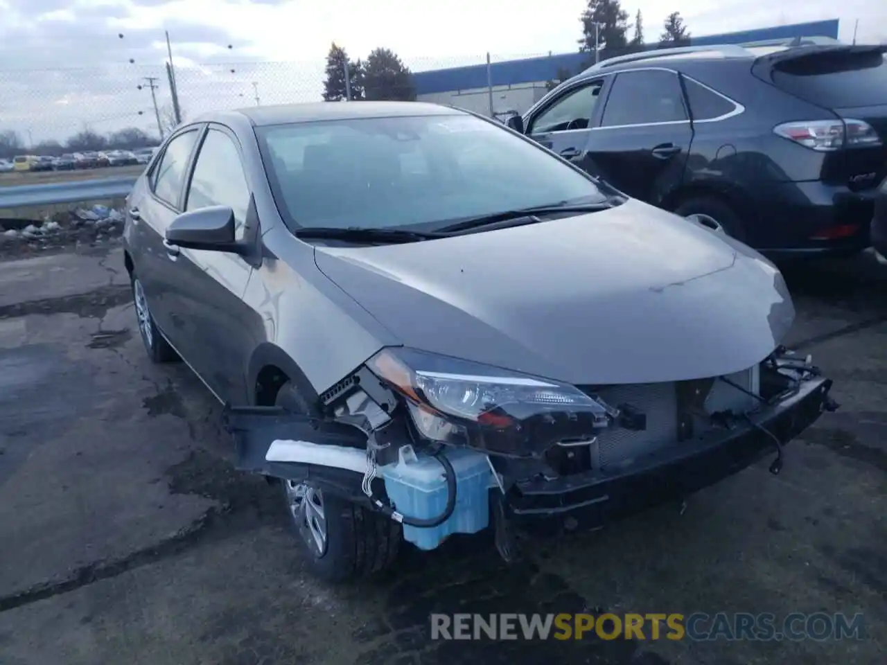 1 Photograph of a damaged car 2T1BURHE1KC139418 TOYOTA COROLLA 2019