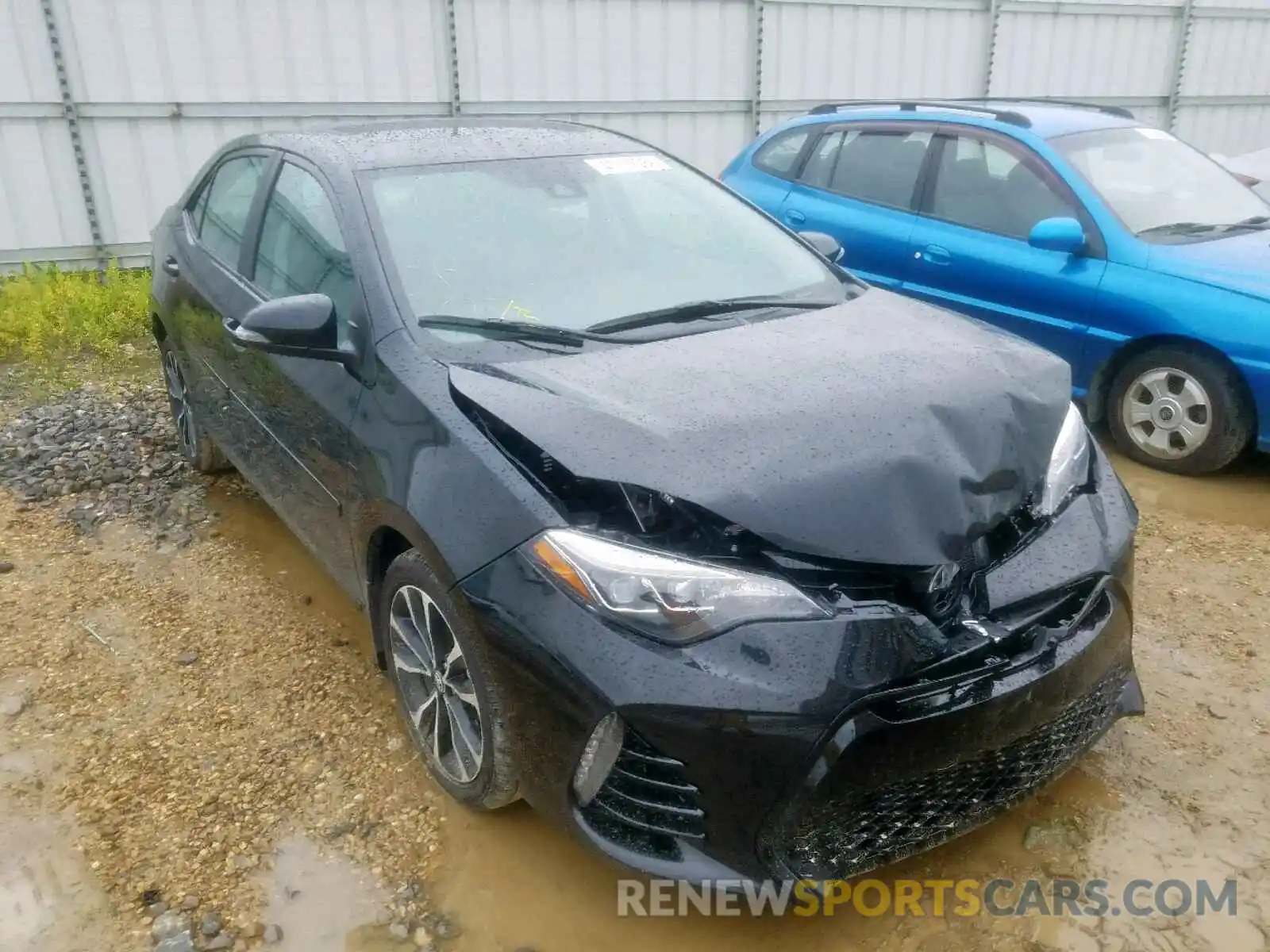 1 Photograph of a damaged car 2T1BURHE1KC139421 TOYOTA COROLLA 2019