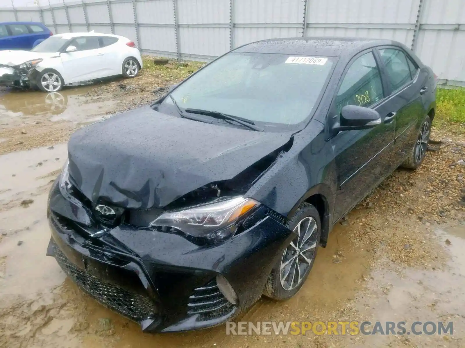 2 Photograph of a damaged car 2T1BURHE1KC139421 TOYOTA COROLLA 2019