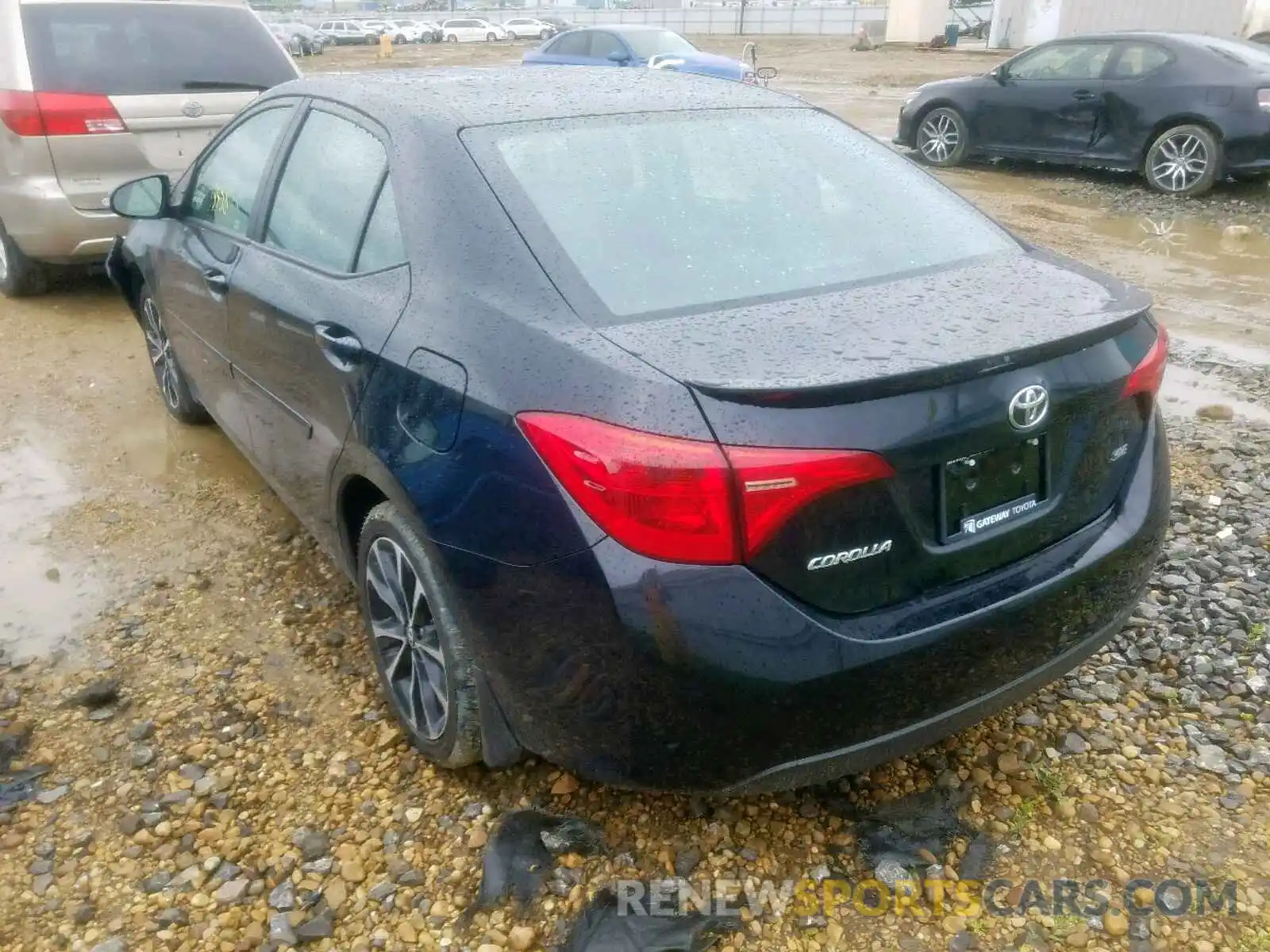 3 Photograph of a damaged car 2T1BURHE1KC139421 TOYOTA COROLLA 2019