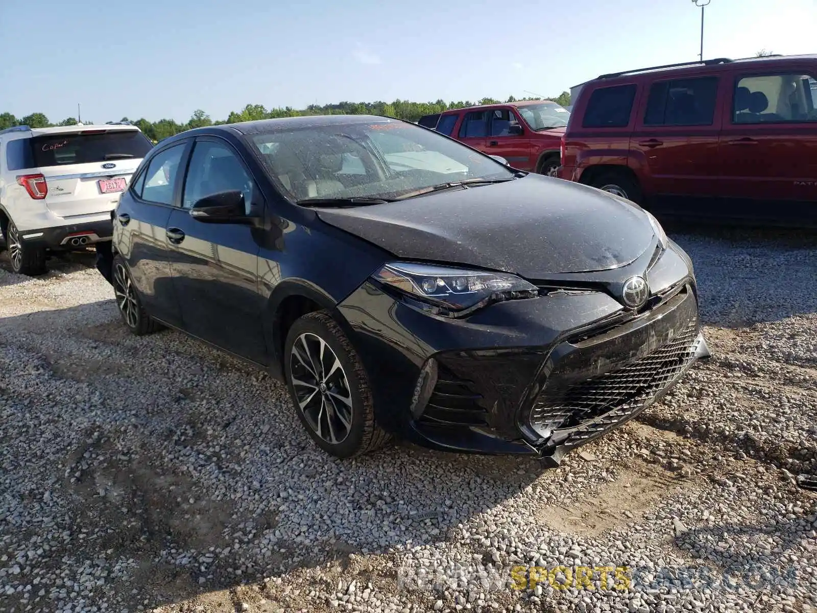 1 Photograph of a damaged car 2T1BURHE1KC139497 TOYOTA COROLLA 2019