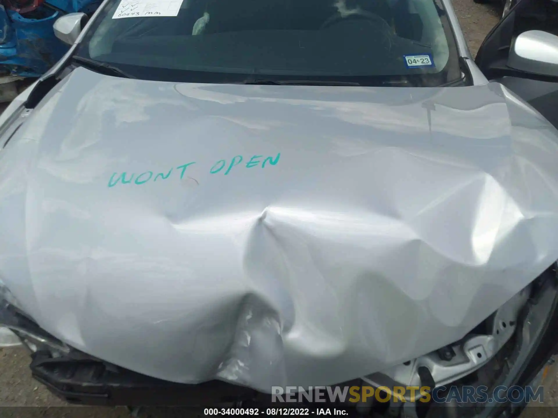 10 Photograph of a damaged car 2T1BURHE1KC140505 TOYOTA COROLLA 2019