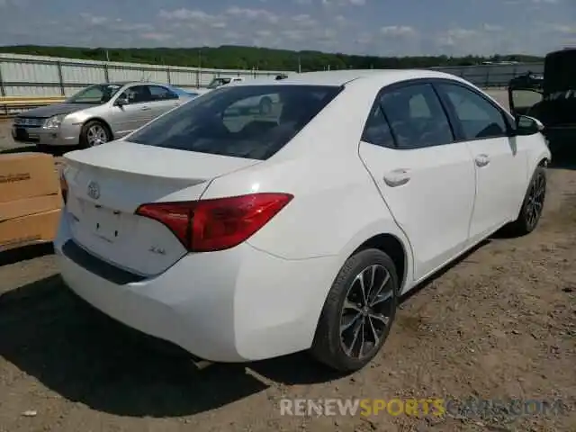 4 Photograph of a damaged car 2T1BURHE1KC141380 TOYOTA COROLLA 2019