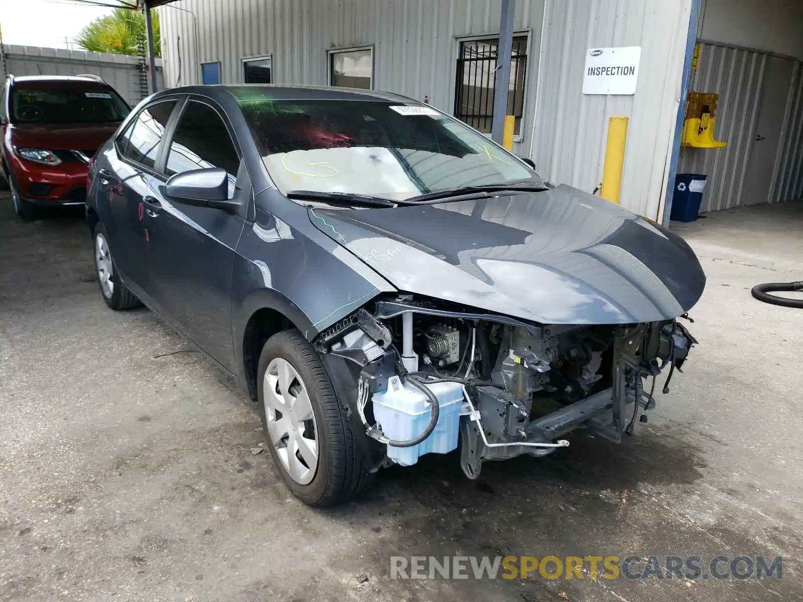 1 Photograph of a damaged car 2T1BURHE1KC142741 TOYOTA COROLLA 2019