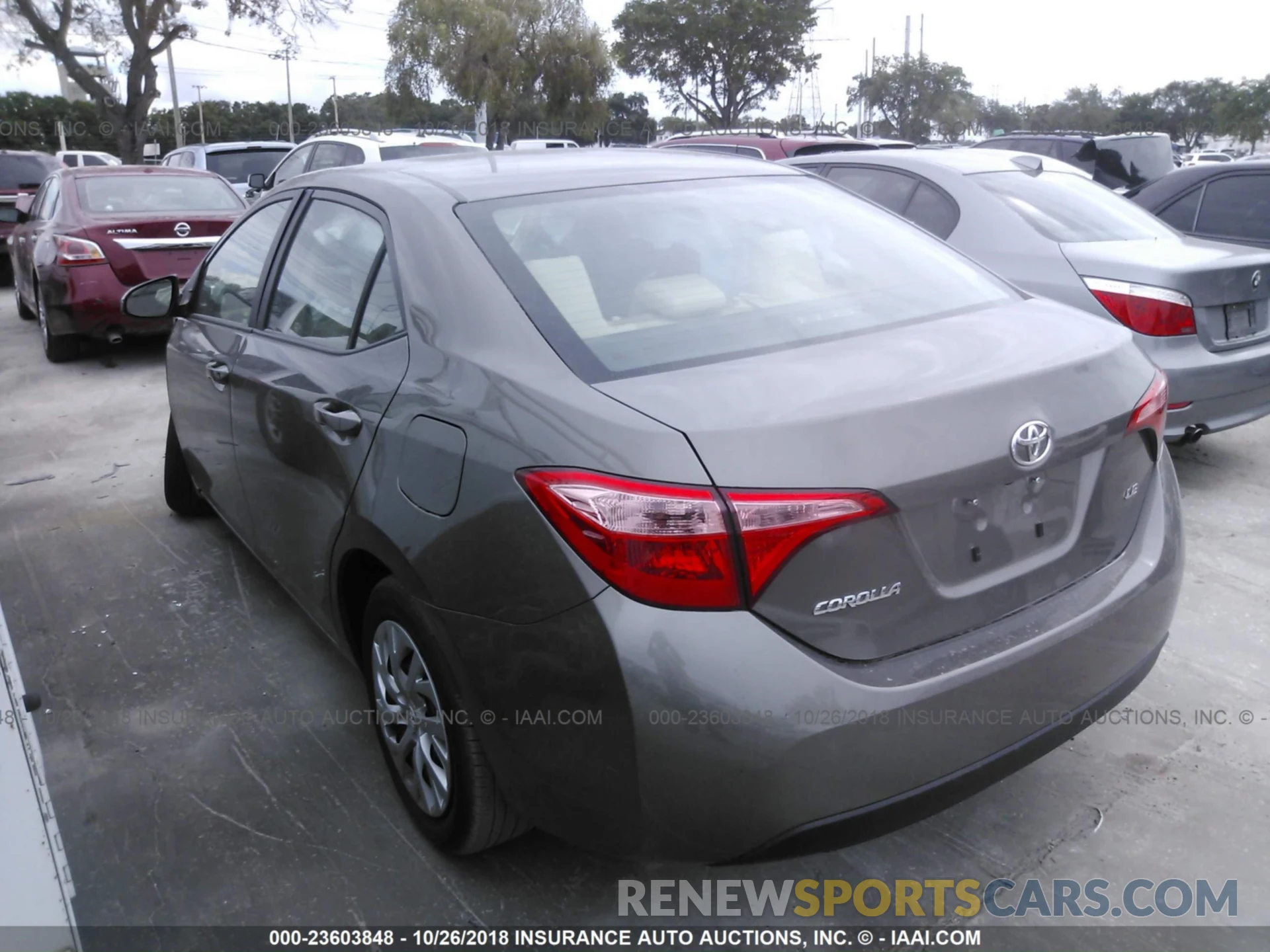 3 Photograph of a damaged car 2T1BURHE1KC144635 TOYOTA COROLLA 2019