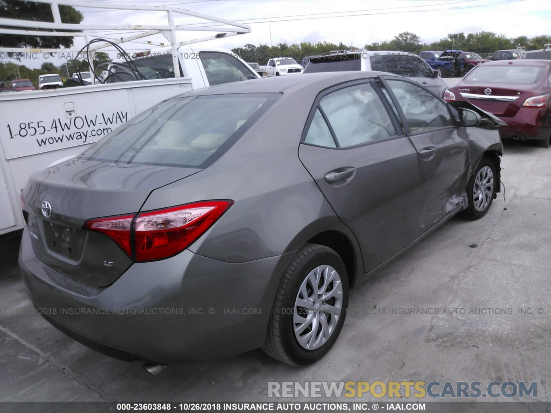 4 Photograph of a damaged car 2T1BURHE1KC144635 TOYOTA COROLLA 2019