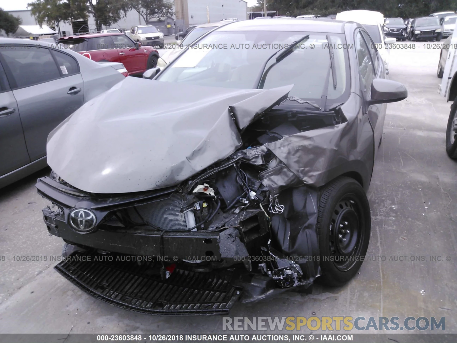 6 Photograph of a damaged car 2T1BURHE1KC144635 TOYOTA COROLLA 2019